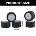 thumbnail image 3 of Auditory Pinch Roller Wheel, 5PCS Rubber Tape Player Replacement Part Pressure Belt Pulley Set, 3 of 8