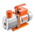 thumbnail image 6 of VEVOR Vacuum Pump, 7 CFM 3/4 HP, HVAC Two Stage Rotary Vane AC Vacuum Pump, for R134a R22 R410a R1234YF R32, 4 Pole Motor, for Automotive Air Conditioner Maintenance Resin Degassing, Oil Included, 6 of 9