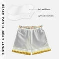 thumbnail image 5 of joogoo Kids Boys Swim Trunks Lemon Ice Cream Beach Board Shorts Drawstring Swimsuit Kid Teen M, 5 of 6
