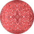 thumbnail image 1 of Ahgly Company Indoor Round Persian Red Traditional Area Rugs, 5' Round, 1 of 4