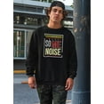 thumbnail image 2 of Let's Make Some Noise Sweatshirt Men -Image by Shutterstock, Male Large, 2 of 4