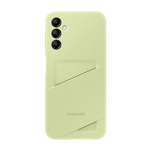 Funda con ranura para tarjetas Samsung Official para A14/A14 5G Lime
