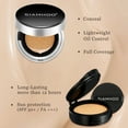 thumbnail image 4 of SIAMHOO Foundation Full Coverage Air Cushion CC Cream SPF50+ Makeup Lightweight Long-lasting Cushion Oil Control for All Skin Types, Refill Included, 15g*2 (Natural), 4 of 6