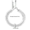 thumbnail image 2 of Efulgenz Boho Dainty Leaf Adjustable Link Chain Bracelet Jewelry, Perfect Rakshabandhan Rakhi Bracelet Gift Jewelry for Sister & Bhabhi for Women Rakhi Bracelet Gift, 2 of 4