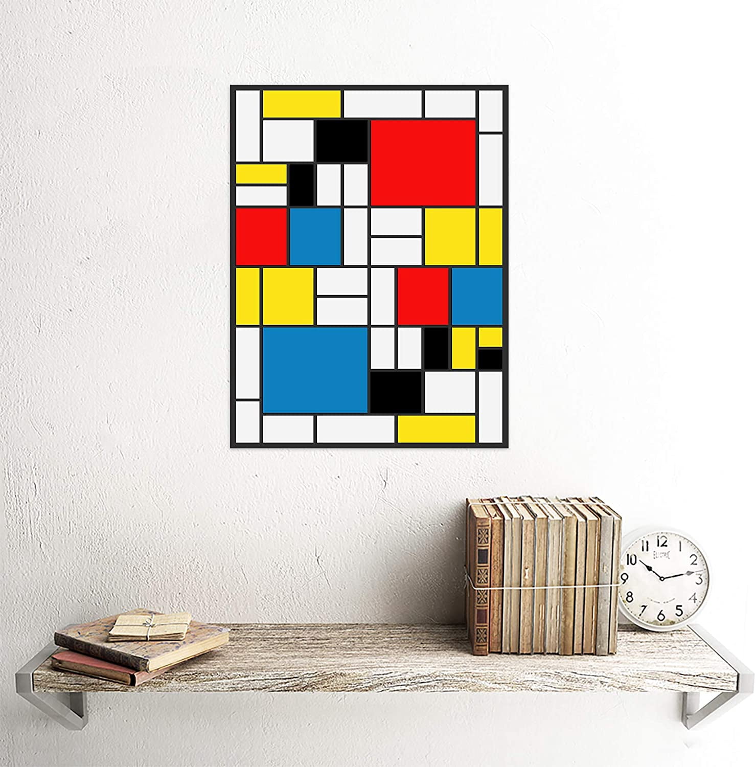 Piet Mondrian Composition with Red Blue and Yellow 1930 Abstract