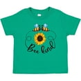 thumbnail image 3 of Inktastic Bee Kind Bees and Sunflower Boys or Girls Baby T-Shirt, 3 of 5