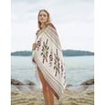 thumbnail image 2 of Boho Geometric Beach Towels Oversized Super Absorbent,Modern Brown Abstract Art Western Southwest Lightweight Bath Towel Quick Dry Sets For Bathroom/Pool/Rv Camping/Beach Play/Gym Room/Picnic 31"x62", 2 of 8