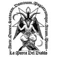 thumbnail image 2 of Playera Blanca Manga Corta Extra Grande Baphomet Colores, 2 of 5
