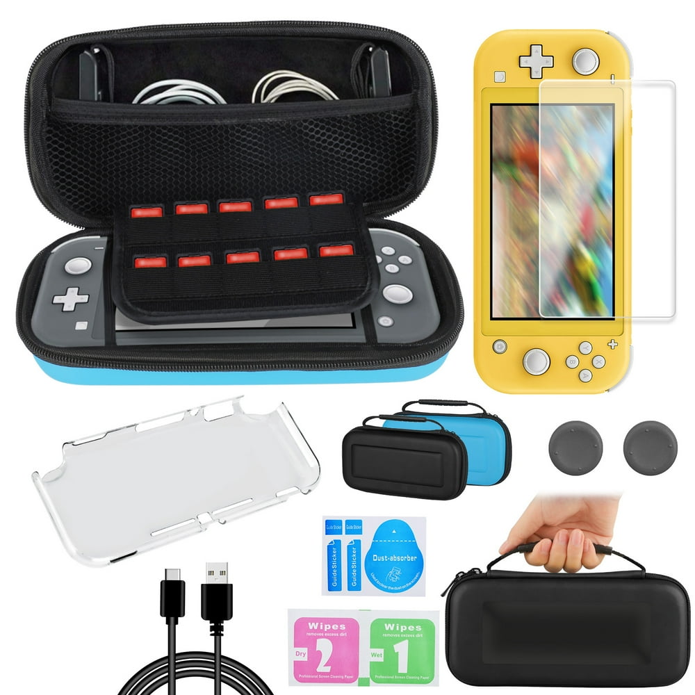 Switch Lite Accessories Bundle, EEEkit Carry Case for Nintendo Switch