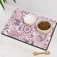 thumbnail image 3 of Tribal Paisley Pet Mat - Retro Vintage Print Dog Bowl Mat - Waterproof and Washable for Easy Cleaning and Maintenance, 3 of 4