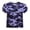 Purple-08, variant on Mitankcoo Girls Camo Print Tops Round Neck Puff Sleeve T-Shirts Blouse for Daily & School 4-15Y