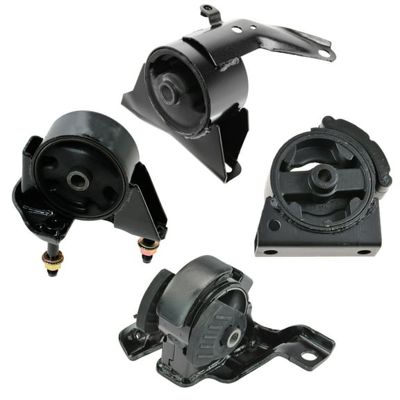 TRQ Engine Motor Transmission Mount Kit of 4 for Corolla 1.8L US Automatic MTA72448