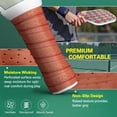 thumbnail image 3 of Pickleball Paddles Set Of 2, Fiberglass Surface, Elegant Geometric Print, 4 Balls & Bag, 3 of 5