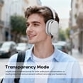 thumbnail image 4 of Srhythm NiceComfort 95 Hybrid Noise Cancelling Headphone Wireless, Bluetooth 6.0 with Transparency Mode, ENC, HD Sound, 4 of 9