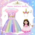 thumbnail image 5 of Princess Dress Up Set for Girls, Princess Costume Toys for Toddlers, Christmas & Birthday Gift for Kids Ages 3-7, 5 of 7