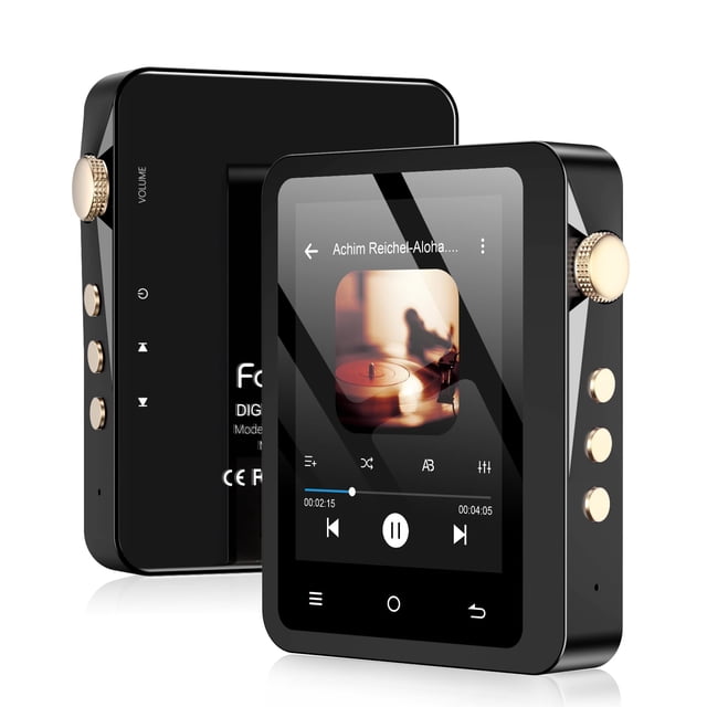 Reproductor MP3 Fanvace HiFi Bluetooth 5.3 64GB con batería de 2000mAh