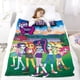 thumbnail image 5 of Equestria Girls anti-pilling, suave, ligera, esponjosa y acogedora de lujo para hogar y cocina – Perfecta para niños y adultos,110X70cm, 5 of 6