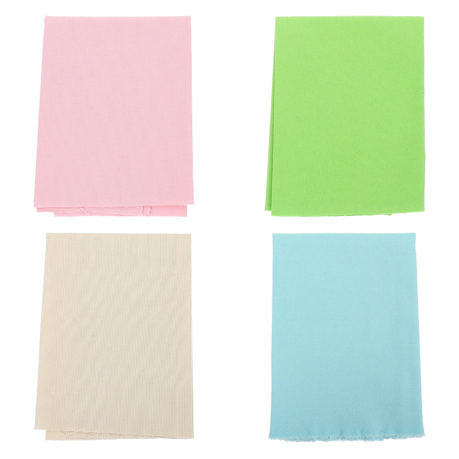 TINKSKY Fabric Cloth Linen Embroidery Cross Stitch Needlework Diy