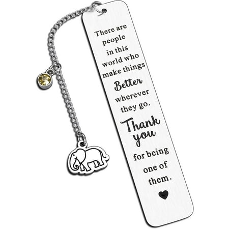Elephant Lovers Gifts for Women Thank You Gift Appreciation Gifts for Women Coworker Nurse Volunteer Bus Driver Employee Teacher Appreciation Gifts, Going Away Gifts for Coworkers Boss Women Friends