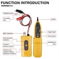 thumbnail image 5 of Wire Tracer Tone Generator Circuit Tester for Finding & Tracing Wires/Cables, Polarity Identify, Continuity, 5 of 6