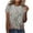 Gray, variant on 2026 ! asdoklhq 2026 Summer Fall Plus Womens Tops,Ladies Tops ,Womens Shirts under $5,Women's Fashion Printed T-Shirt Short Sleeves Blouse Round Neck Casual Tops