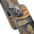 thumbnail image 3 of DistinctInk Clear Hybrid Case for Apple iPhone 13 Pro Max (6.7" Screen) - Classic Art - Lightweight Grip, 3 of 5
