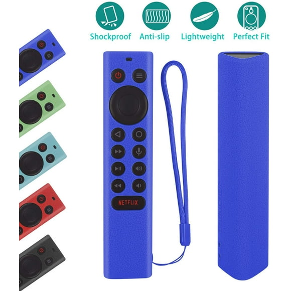 Protective Silicone Remote Cover for NVIDIA Shield TV Pro/4K HDR Remote Controller Washable Anti-Lost Remote Case
