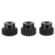 thumbnail image 4 of 48DP ￠3.175mm 19-21T 21T-23T Chrome Steel Motor Pinion Gears Combo for 1/10 Car (19T 20T 21T), 4 of 4