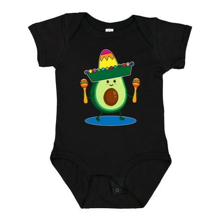 

Inktastic Cinco De Mayo Baby Clothes Avocado Boys or Girls Baby Bodysuit