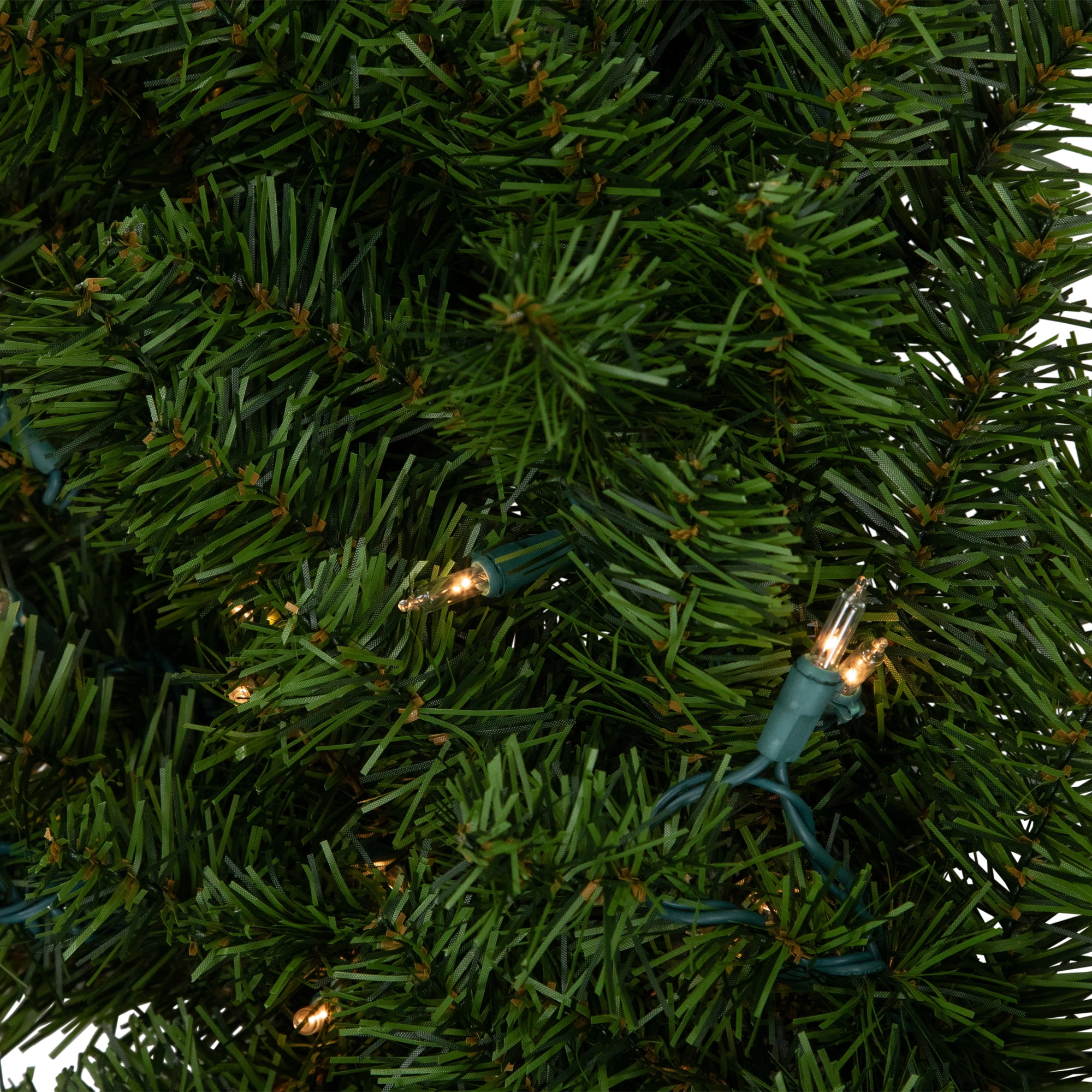 Northlight Pre Lit Artificial Canadian Pine Christmas Wreath