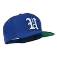 thumbnail image 5 of Old English U Embroidered Flat Bill Cap - Royal OSFM, 5 of 5