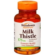 Sundown Milk Thistle 175 mg Capsules 60 Capsules