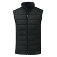 thumbnail image 2 of Men's Cutter & Buck Black Alabama Crimson Tide Evoke Hybrid Eco Softshell Recycled Full-Zip Vest, 2 of 3
