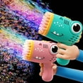thumbnail image 5 of WRXMIJNHGSA Beach Bar Under $10 Toys and Hobbies Beach toy Dinosaur Shaped Bubble Set 2 Pcs Adorable Design For Bubble Blowing Fun Batteries Not Included 60ml, 5 of 5