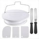 thumbnail image 1 of Kit de Herramientas para Hacer Pasteles de 7 Piezas, Juego de Herramientas para Hornear con Espátula y Giratorio para Pasteles, 1 of 5