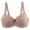 Beige, variant on Seamless Bras for Women Push-Up Full Coverage Wireless Everyday Bra Adjustable Strap Bralettes
