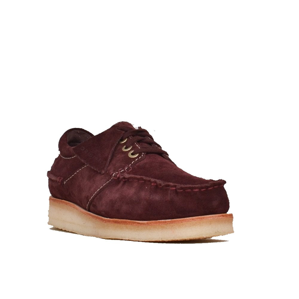 clarks suede oxfords