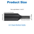 thumbnail image 2 of Uxcell 19.69 ft 4:1 Ratio Heat Shrink Tubing, 0.63" ID Wire Heat Shrink Tube, Waterproof Tubing Adhesive Shrinkable Wire Wrap Tube for Cable Sealing, Black, 2 of 7