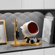 thumbnail image 3 of Cuenco para llaves con forma de gato divertido para la mesa de entrada, plato grande para dulces con forma de gato, bonito adorno de estatua de gato para guardar en la mesa de entrada B, 3 of 5