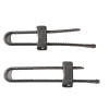 Safety 1st Double Door Baby-Proofing Cabinet Lock (2pk), Charcoal, Toddler