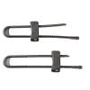 Safety 1st Double Door Baby-Proofing Cabinet Lock (2pk), Charcoal, Toddler
