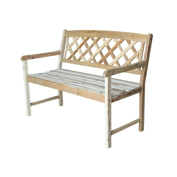 Outdoor Xback Bench Unfinished