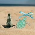 thumbnail image 6 of Costeam Nautical Beach Underwater Turtle Xmas Ornament Sea Life Seaturtle Hanging Ornaments Keepsake For Christmas Tree Home Beach Decor, 6 of 8