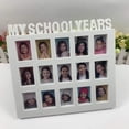 thumbnail image 3 of 2x School Years Picture Frame Kindergarten to 12TH Grade Picture Frame Student Keepsake Picture Frame Graduation Party Decorations for Students, 3 of 8