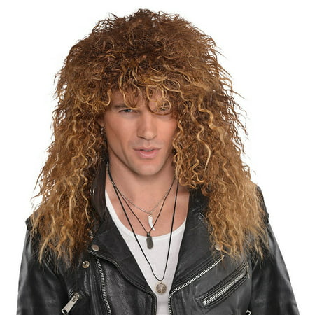 Glam Rock Wig Adult Costume Accessory