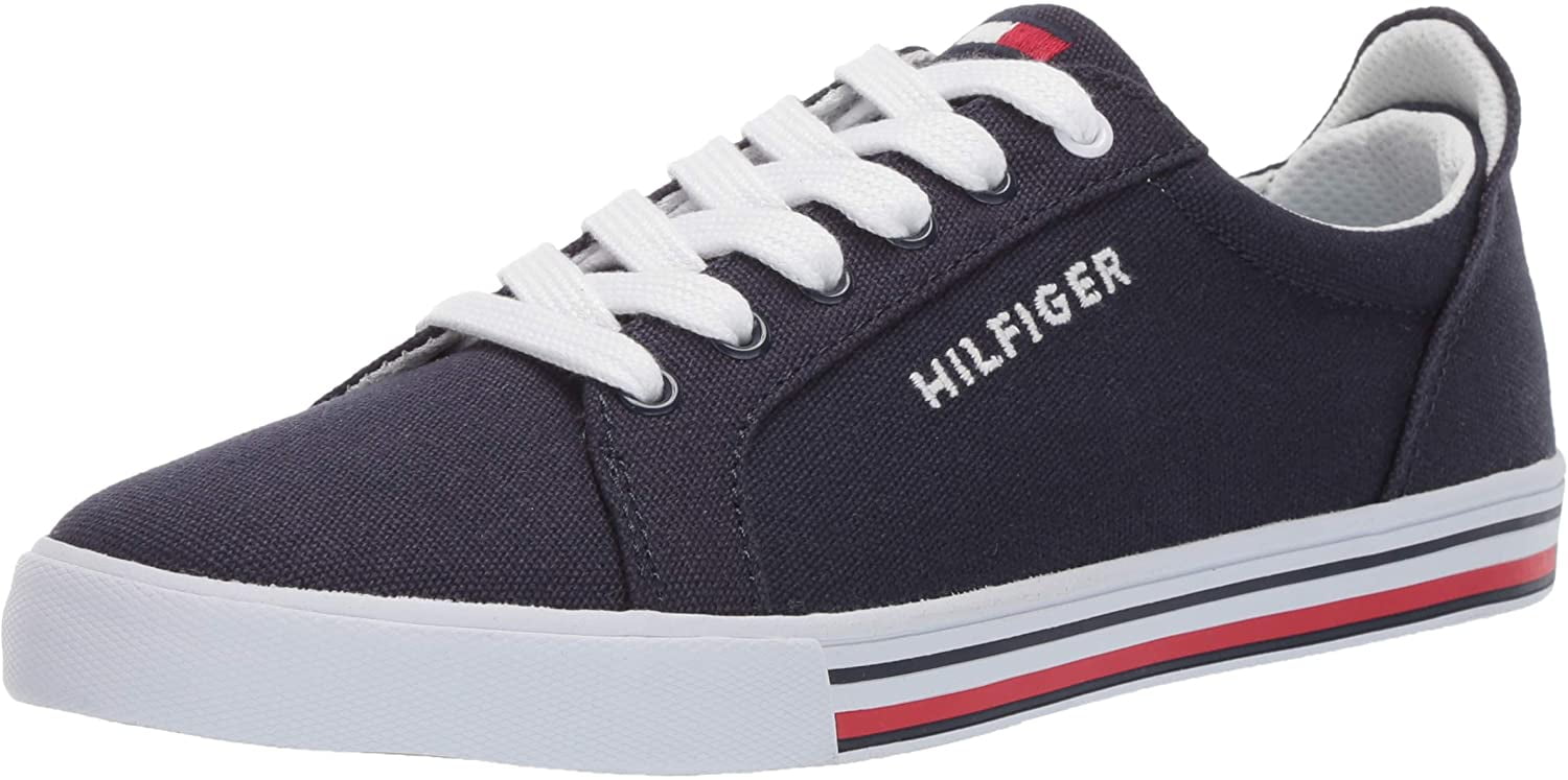 Tommy Hilfiger Unisex-Kid's Herritage Sneaker, Navy-t, 4 Medium US Little Kid | Walmart Canada