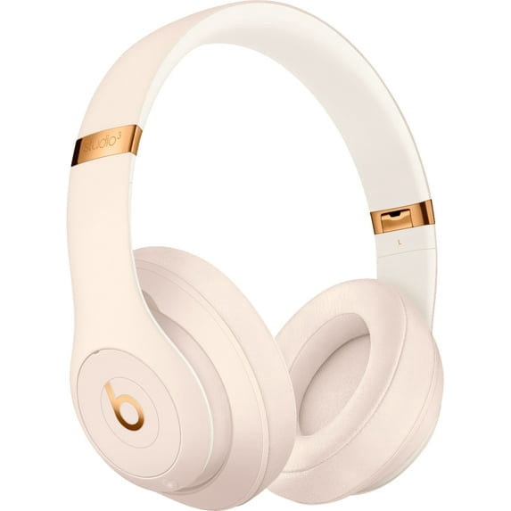 Restored Beats by Dr. Dre Beats Studio3 Wireless Over-Ear Headphones, Porcelain Rose