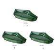thumbnail image 4 of Greeniant Caja de arena de papel Cubiertas de caja de arena Cubiertas de caja de arena Cubiertas de caja de arena hexagonales resistentes contra Ropa Deportiva, Zapatos verde 230*200cm, 4 of 6