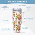 thumbnail image 5 of Fotbe Autumn Harvest Truck Pattern 40oz Ice Bully With Handle And Straw Stainless Steel Vacuum Insulated Cup And 2 In 1 Straw Lid, 5 of 8