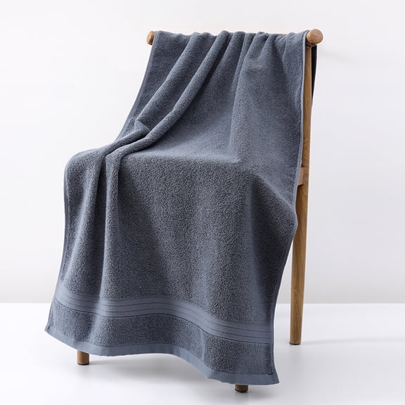 Egyptian Cotton Bath Towels 35×71 Inch, 100% Cotton 800 GSM Bath Towels, Highly Absorbent Ultra Soft Skin-Friendly Low-Lint Luxury Bath Towels for Home, Guest Room, Gym and Pool Use